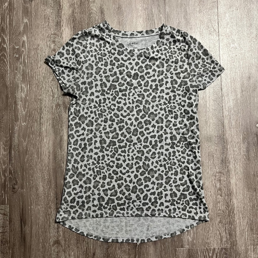 Target Leopard Print T-Shirt